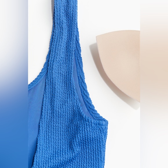 H&M Women's Blue One Piece Swimsuit - Picture 2 of 8